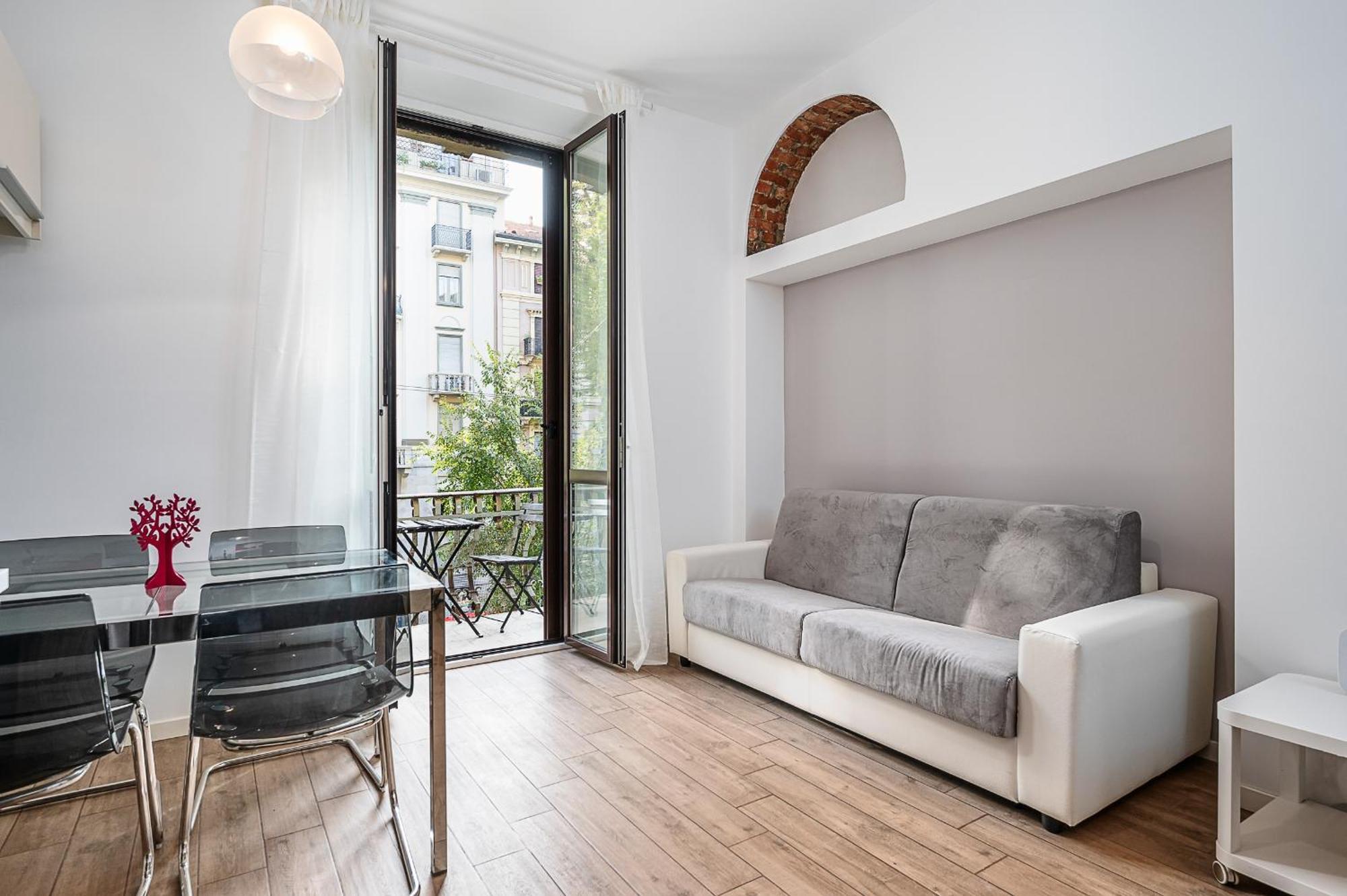 Classbnb - With Balcony Near The City Center Apartamento Milán